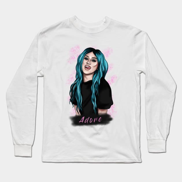 Adore Delano Long Sleeve T-Shirt by torirosenbaum